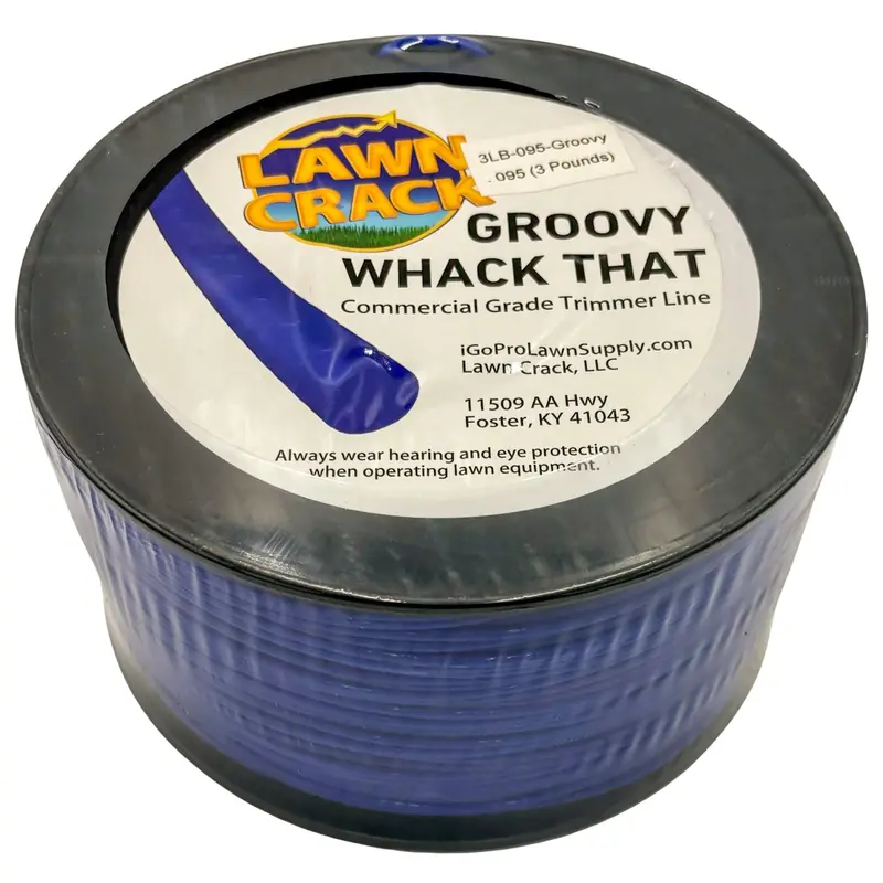.095 Groovy Commercial Trimmer Line – 3 Lb Spool For Clean, Efficient Cutting 1