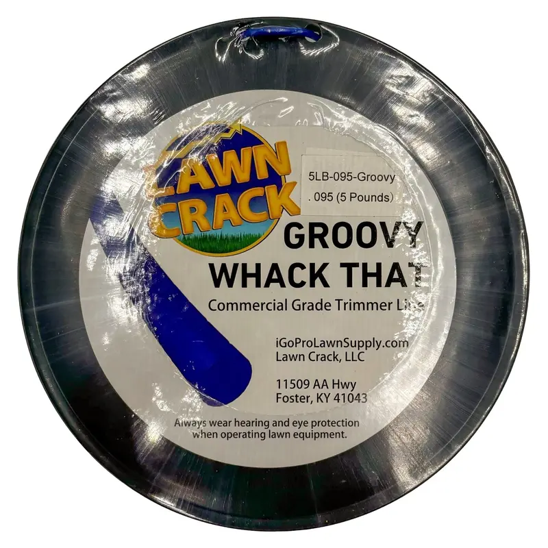 .095 Groovy Commercial Trimmer Line – 5 Lb Bulk Spool For High-Volume Use 1