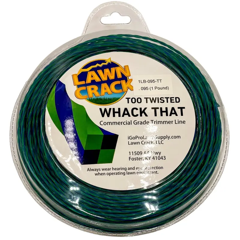 .095 Too Twisted Commercial Trimmer Line – 1 Lb Spool For Spot Trimming 1