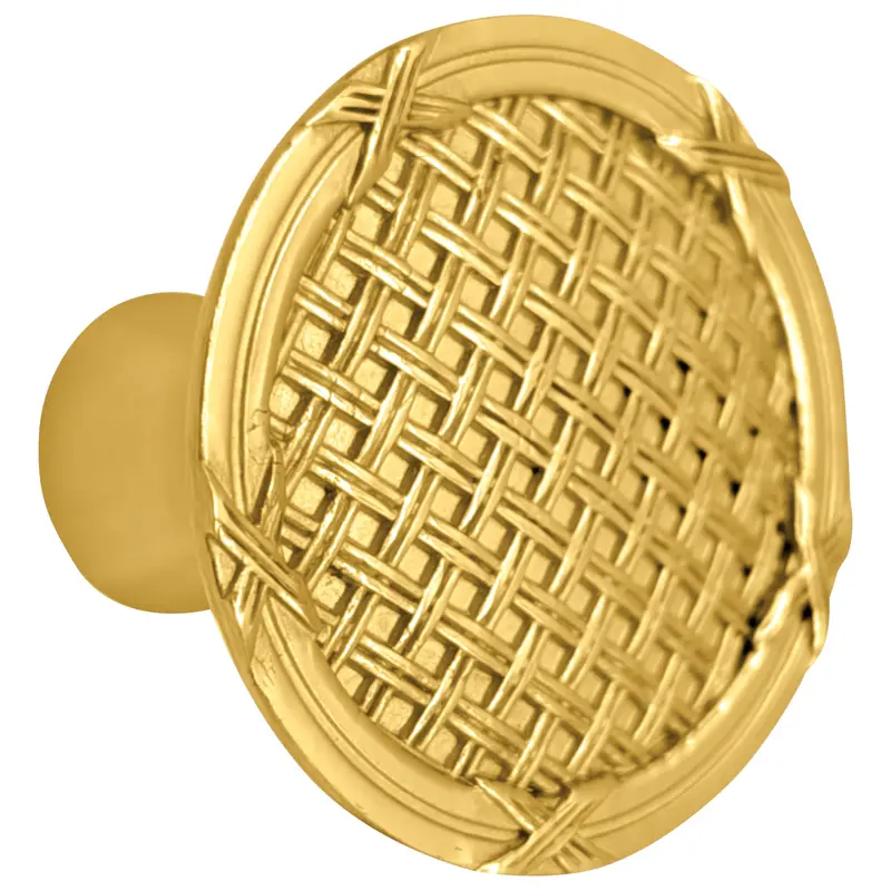 1-1/2-Inch Ribbon & Reed Trellis Cabinet Knob – Multiple Finish Choices 1