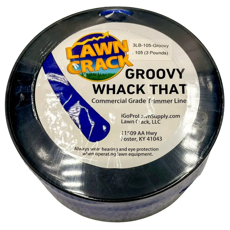 .105 Groovy Commercial Trimmer Line – 3 Lb Spool For Enhanced Cutting Performance 1