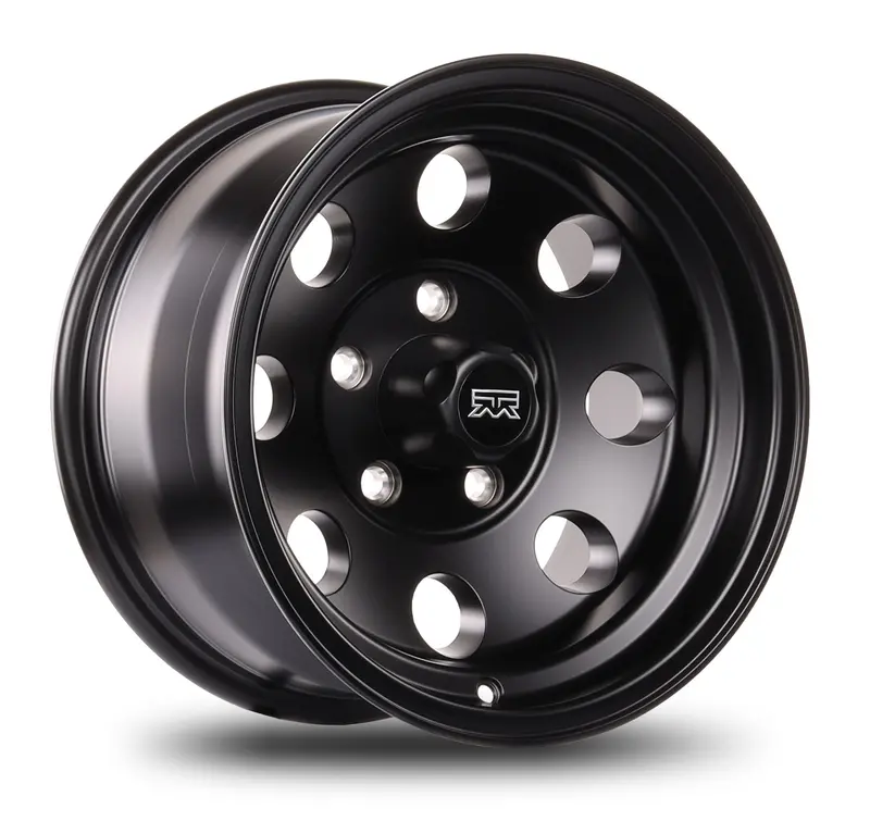 15X8 Mudder Trucker Mt614 Diesel Wheel Rim – Satin Black, 5X127 (5X5") Bolt Circle, Et−19 1