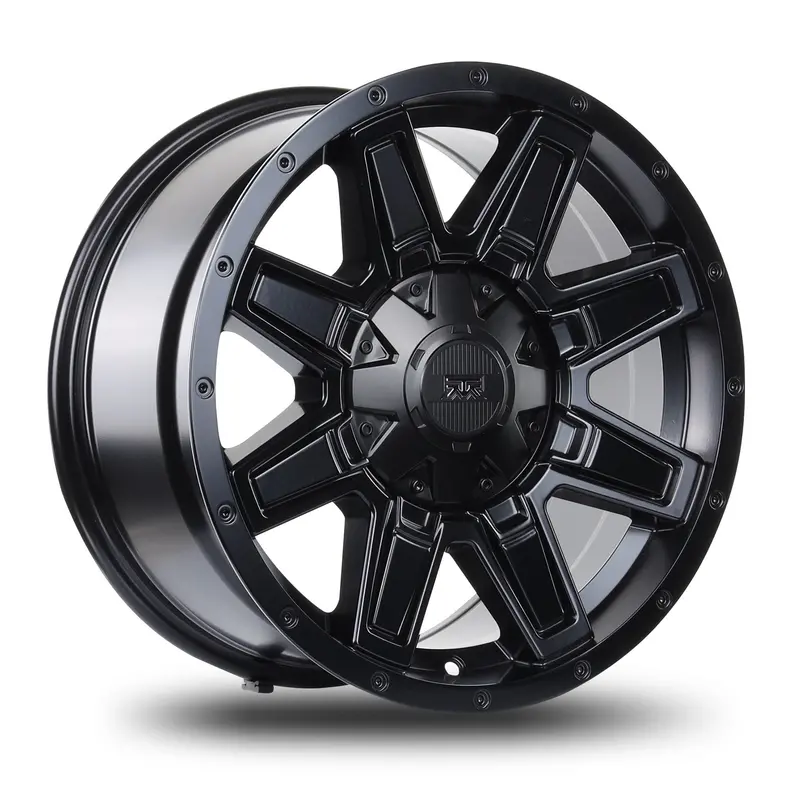 17X8.5 Mudder Trucker Mt404 Deviant Black Alloy Wheel – 6X135/6X139.7/6X5.5, +18Mm Offset 1