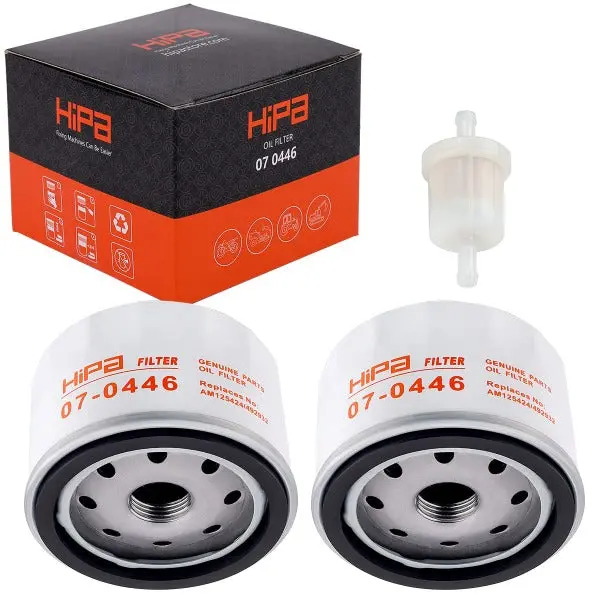 2-Pack Kawasaki 4-Cycle Engine Oil Filter Compatible With Fx600V, Fr691V, Fr730V, Fr651V, Fr541V, Fr600V, Fs451V, Fs481V, Fs691V, Fs651V (Part #49065-7007 / 07-0446) 1