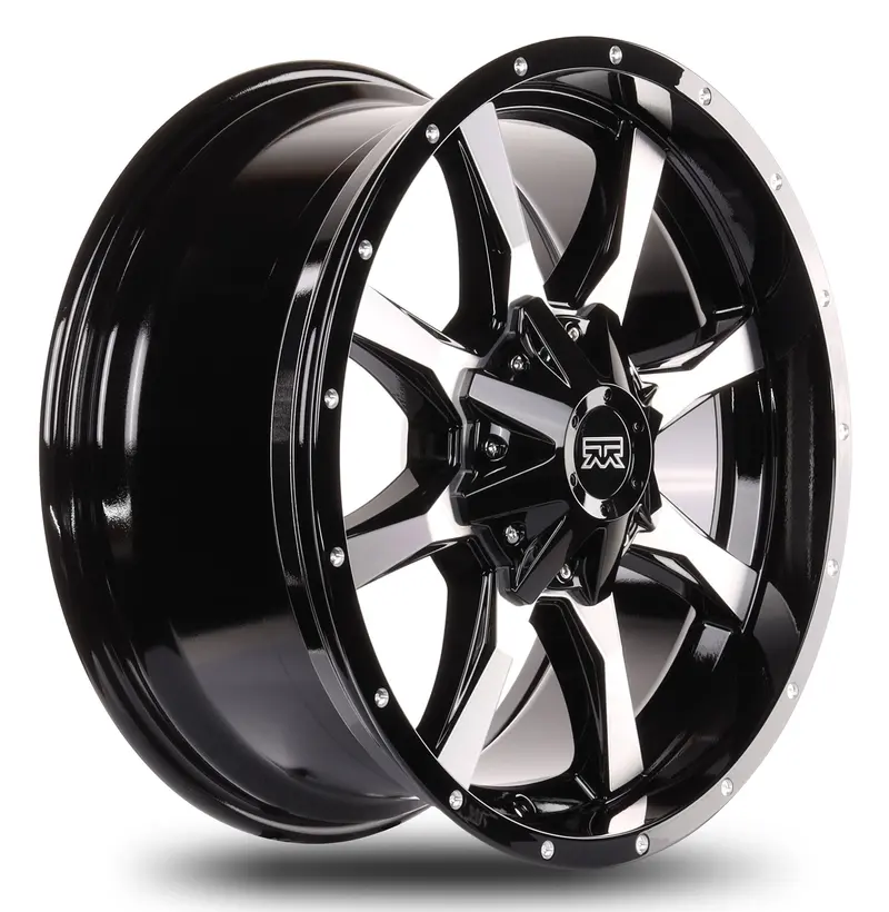 20X9 Mudder Trucker Mt513 Black Machined Rim – 5X139.7/5X5.5/5X150, +18Mm Offset 1