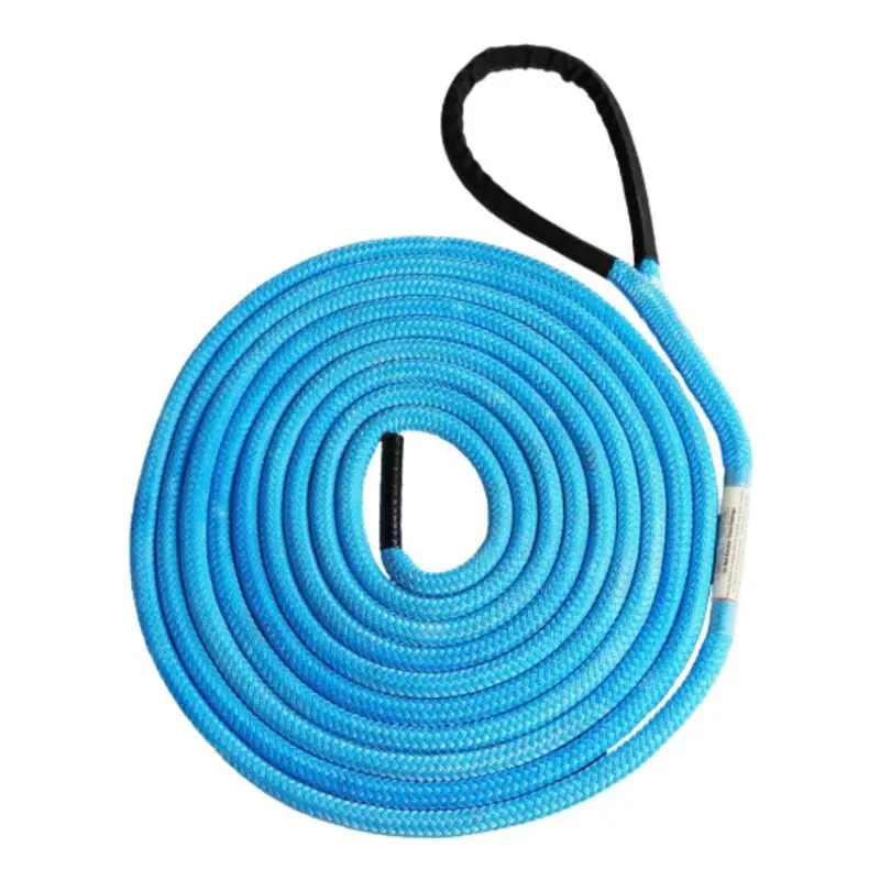 All Gear Pro Force Blue Crane Sling – 5/8" X 20' High-Strength Synthetic Rigging Strap 1