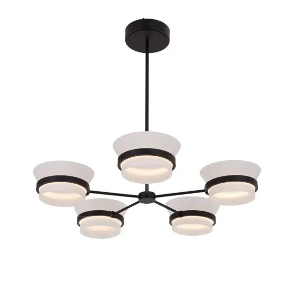 Anel 5-Light Modern Led Chandelier 1