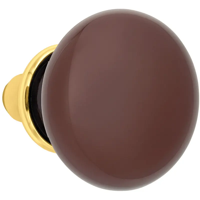 Brown Porcelain Spare Knob Set – Compatible With Multiple Finishes 1