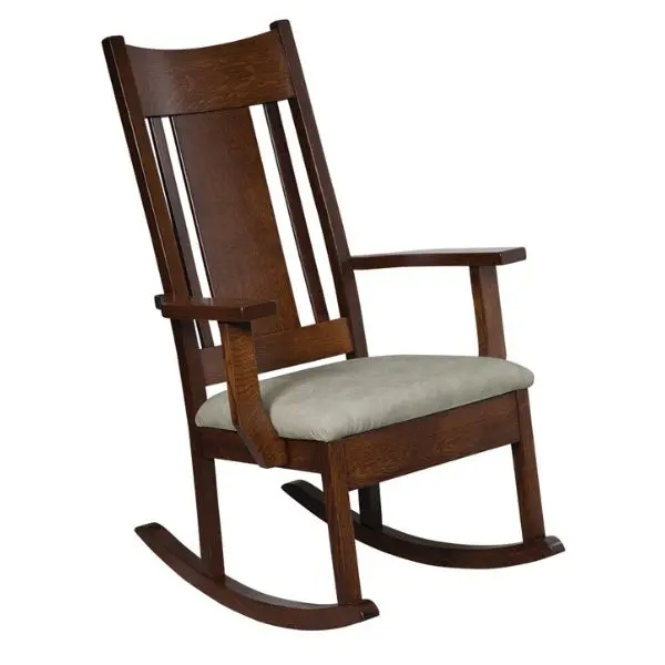 Crescent Curved-Back Rocker 1