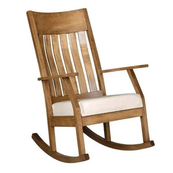 Elegant Vintage-Inspired Rocking Chair 1