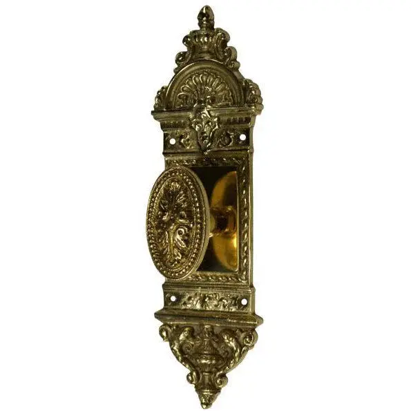 European-Inspired Avalon Oval Door Knob Set With Beaded Detailing – Various Finishes 1