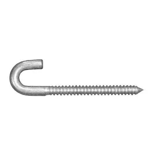Fehr Brothers Lhk500X6-Nl Left-Hand J-Hook, 1/2" Diameter × 6" Length 1