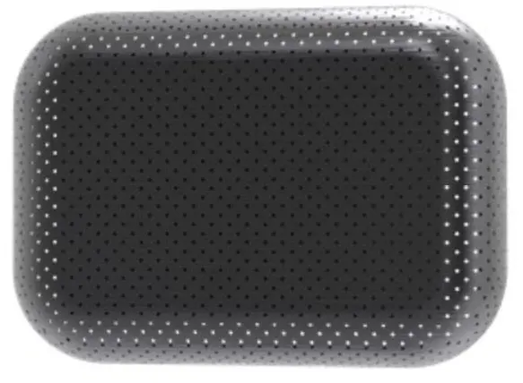 Flat Black Single-Note Builder Door Chime 1
