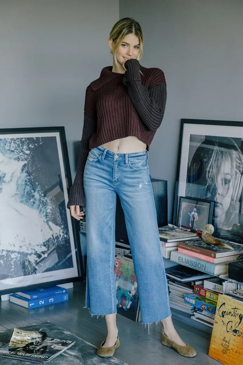 Flying Monkey F5723 Mid-Rise Straight Jeans 1