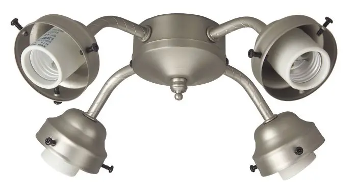 Four-Light Universal Fitter In Brushed Satin Nickel 1
