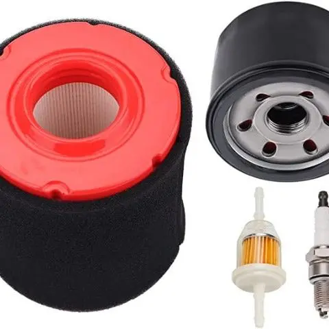 Hipa Air & Oil Filter Combo Kit For Cub Cadet Xt1 & Troy-Bilt Tb42/Tb46 – Includes 937-05066 Air Filter & 951-12690 Oil Filter 1