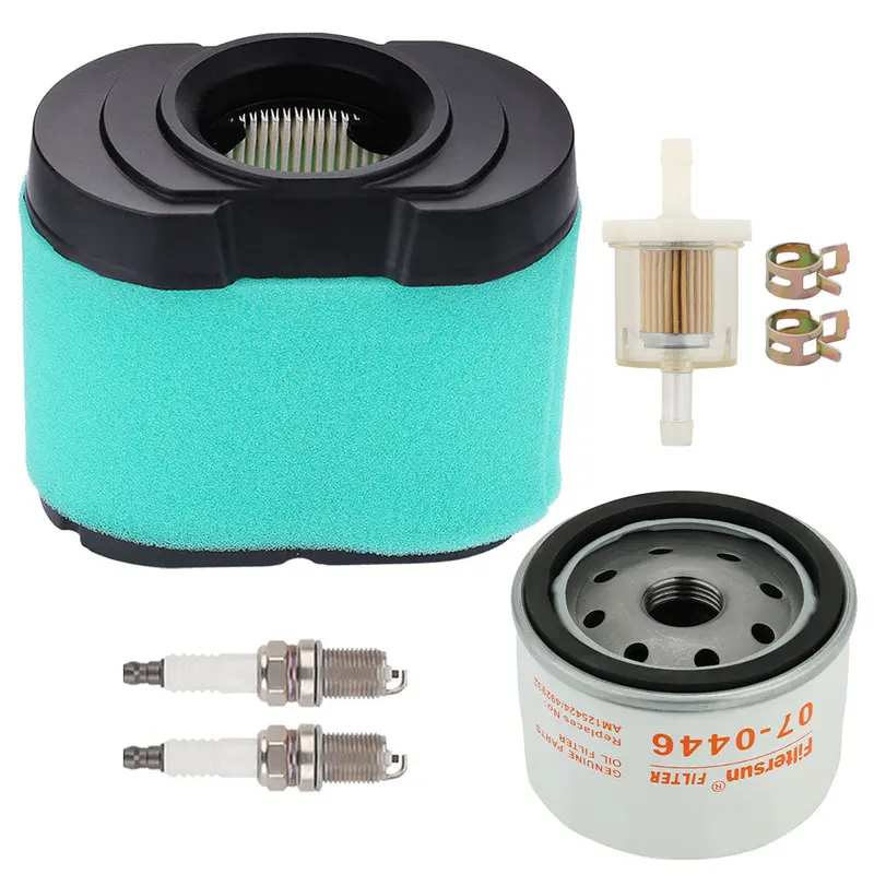 Hipa V-Twin Air Filter Tune-Up Kit For Briggs & Stratton Craftsman Yt4000, John Deere D160–D175, And La/Lt Series Mowers 1