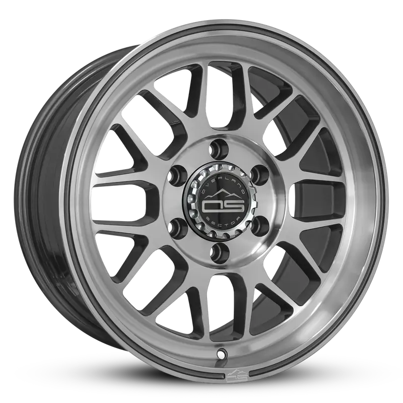 Hyperdrive Wheel – Gloss Gunmetal Finish With Precision-Machined Lip 1