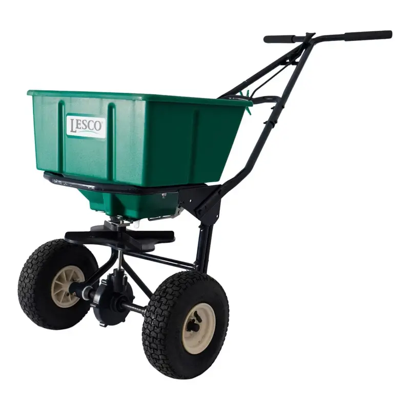 Lesco Homeowner Broadcast Spreader – 50 Lb. Capacity For Easy Application 1