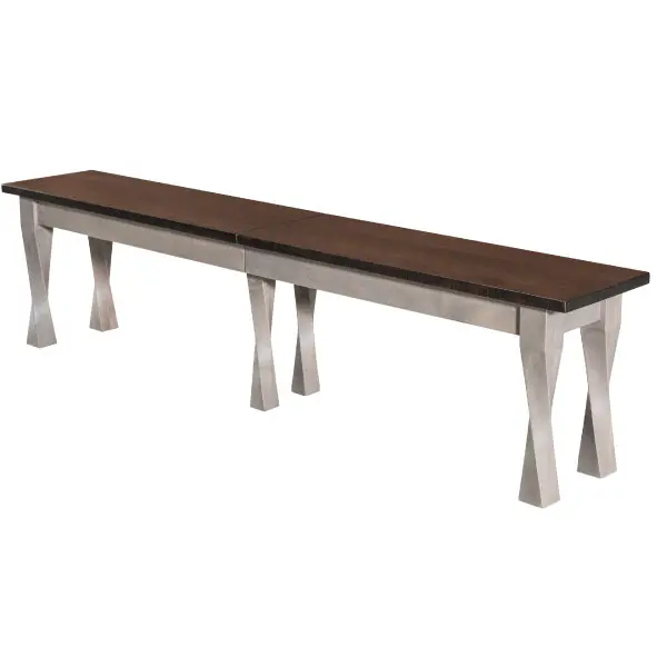 Lexington Rustic Oak Extendable Bench For Dining Spaces 1