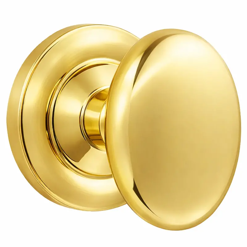 Magnifique® Classic Door Set – Brass Egg Knobs, Multiple Finishes 1
