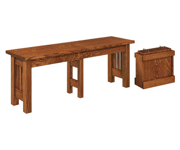 Mission Compact Extendable Bench 1
