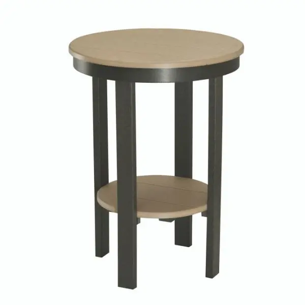 Modern Counter-Height End Table With Slim Profile 1