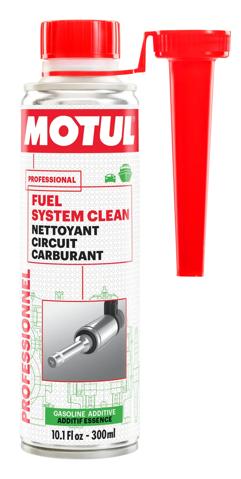 Motul Fuel System Cleaner – 300 Ml Bottle For Gasoline Engines 1