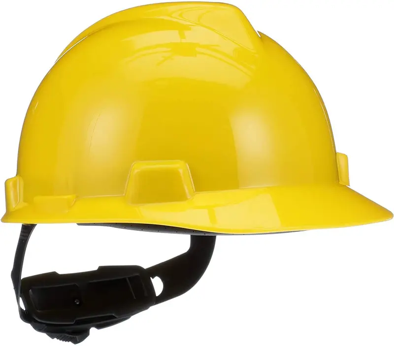 Msa V-Gard Yellow Industrial Helmet – Model Msa475360 1