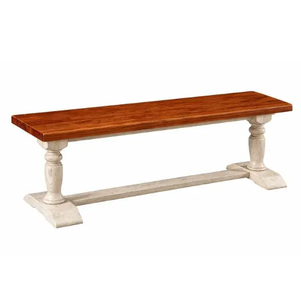 Old Traditions Solid Wood Bench With Classic Craftsmanship 1