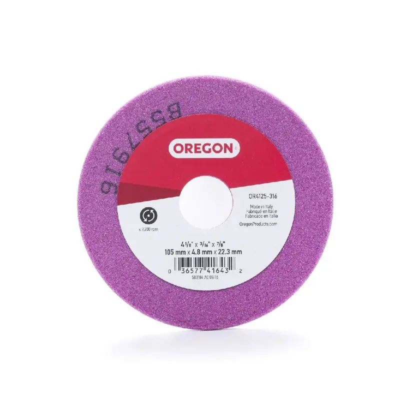 Oregon General-Purpose Grinding Wheel — 4-1/8" × 3/16" 1