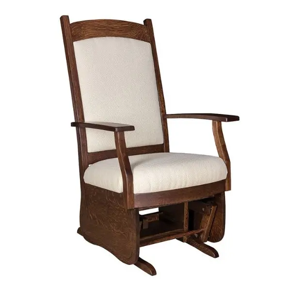 Padded-Back Outdoor Glider Seat 1