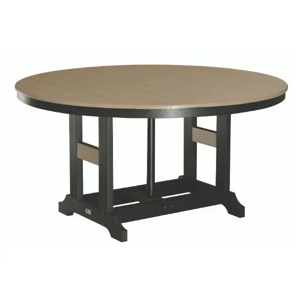 Polyethylene Round Dining Table – 60 Inch Diameter 1