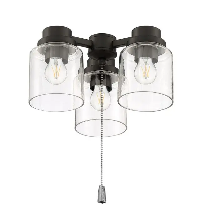Three-Light Universal Led Light Kit In Matte Flat Black 1