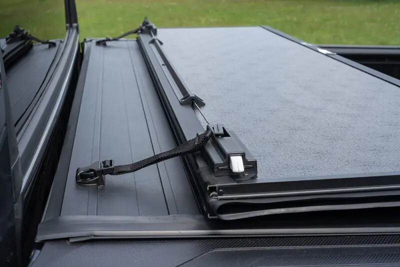Enthuze Ent20012 R-Series Hard Folding Tonneau Cover – Aluminum Panels, Low-Profile Design 1