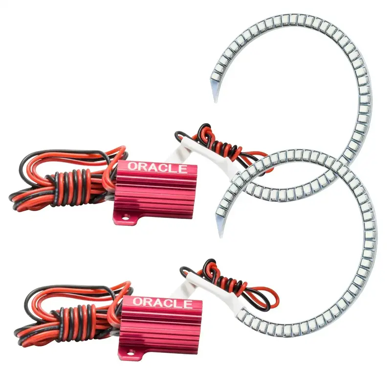 Oracle Lighting Halo Ring Emitter Set – Model 2437-002 For Distinctive Headlight Accent Lighting 1